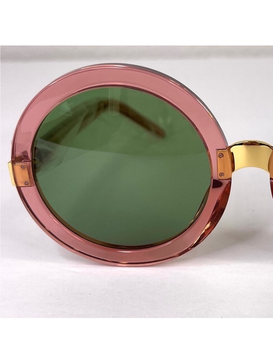 WILDFOX Malibu Sunglasses RARE Rosewater Pink With Green Lens NEW With Case main image 5